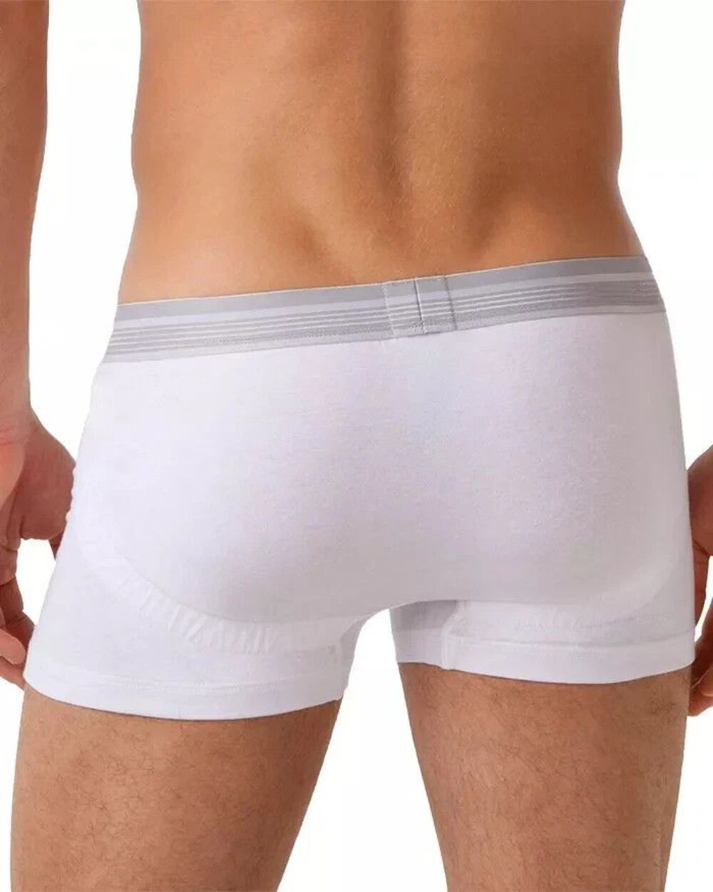 2XIST Boxer Briefs Mens XL White Low Rise No Show Trunk LIFT